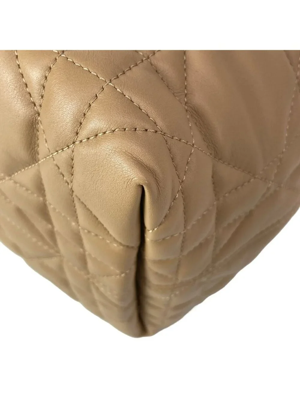 Dior Tote Bag Toujours Medium Light Brown Macro Cannage